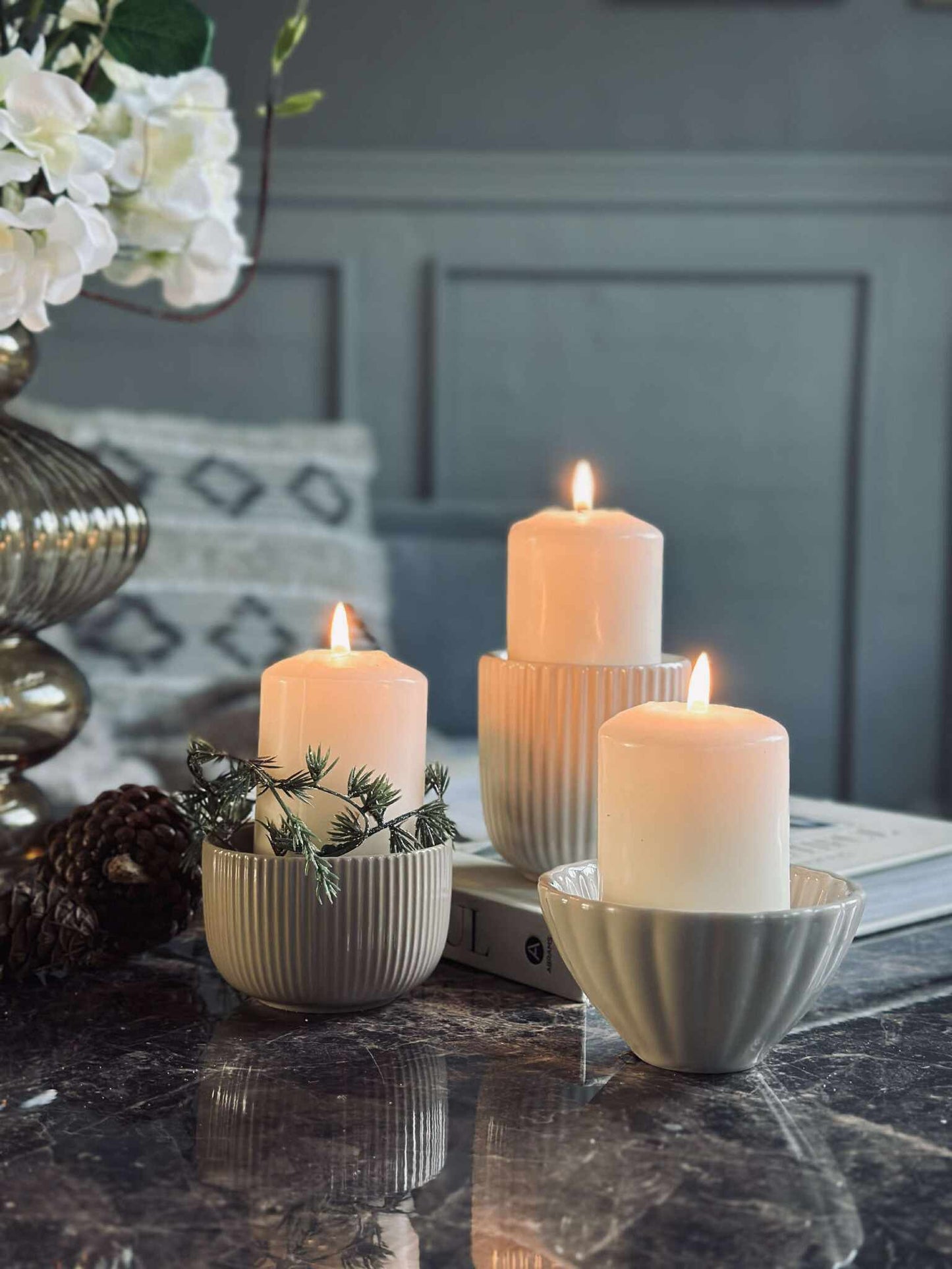 Tapas - 3 skåle og fad