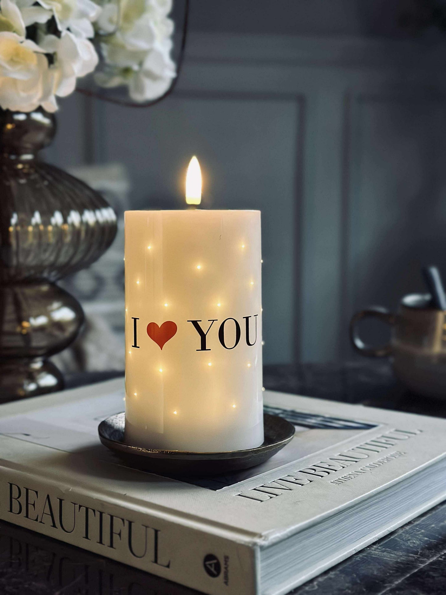 LED Bloklys TWINKLE - Love