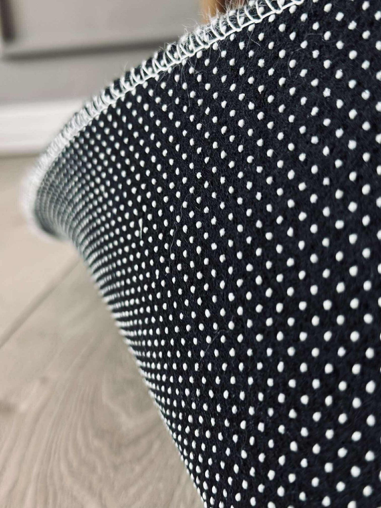 Gulvtæppe Plys - 60x90 Hvid