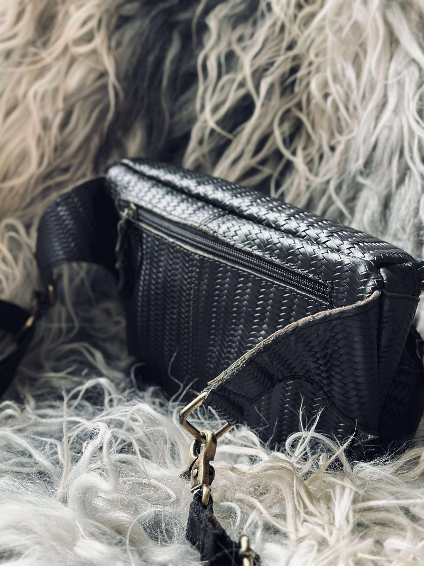 Bumbag Kaya - Sort flet
