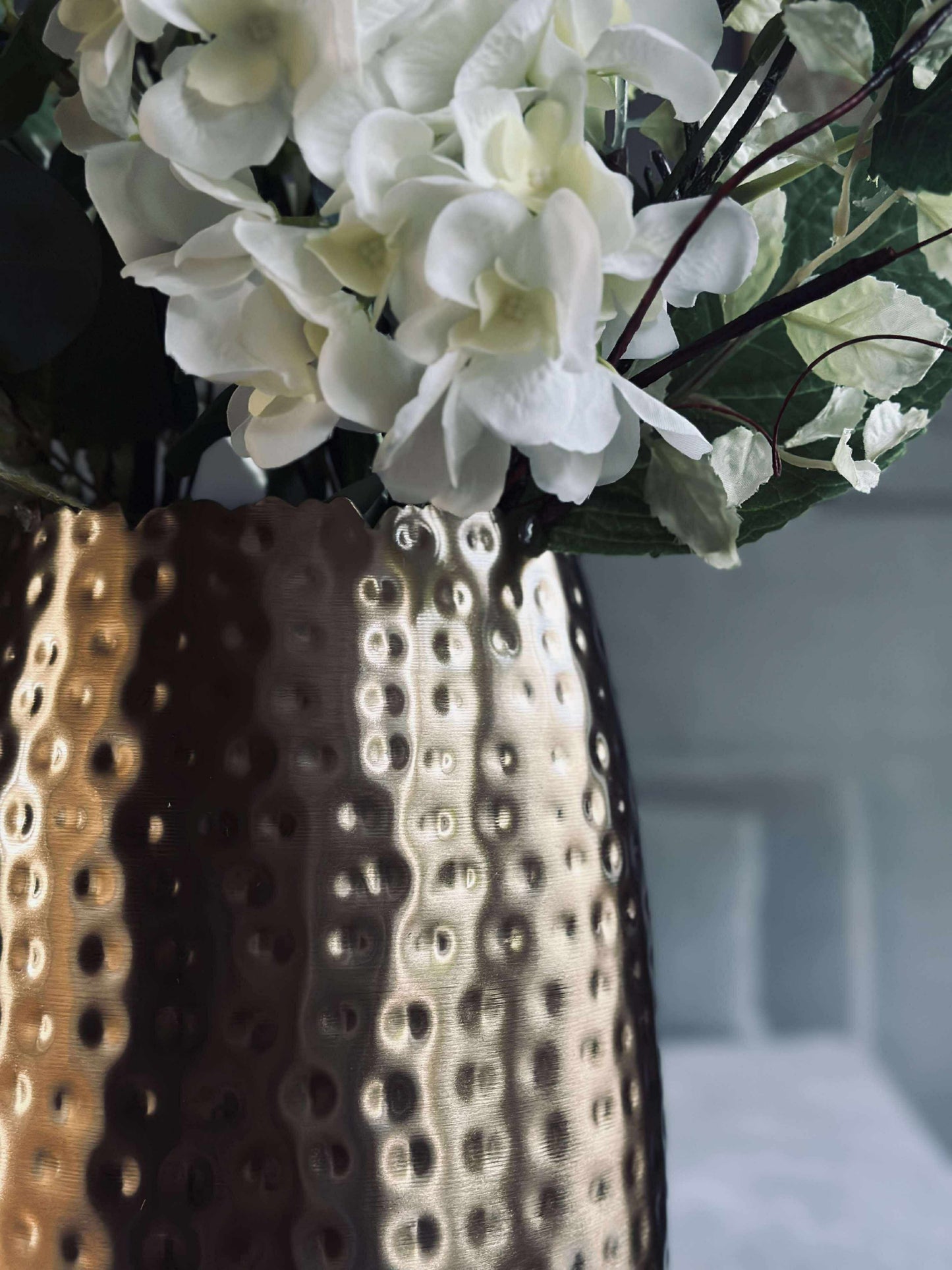 Vase Golden metal