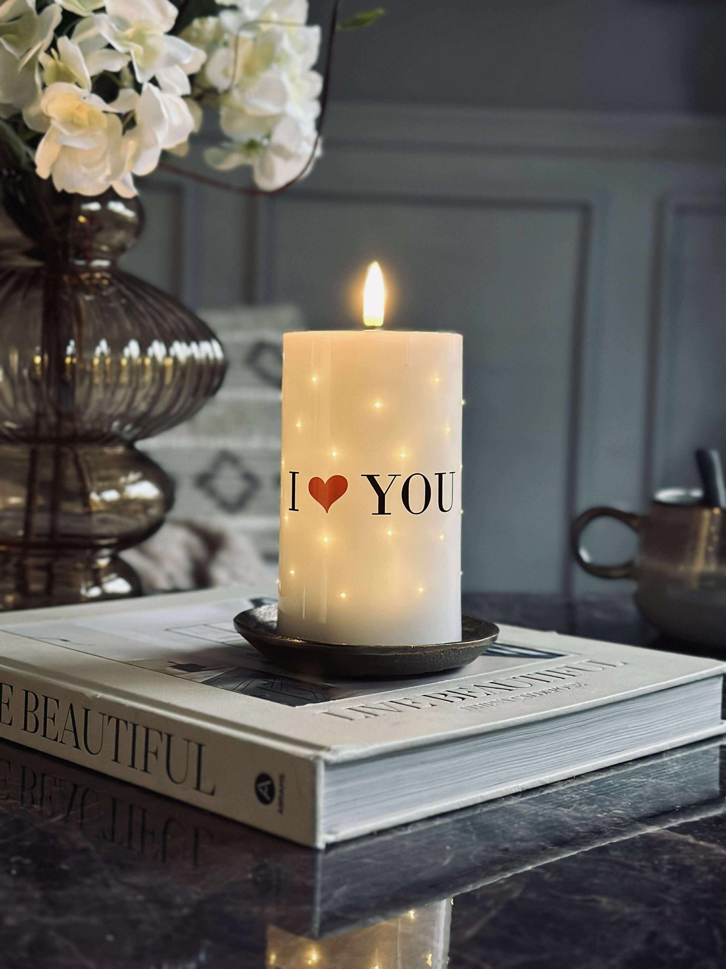 LED Bloklys TWINKLE - Love