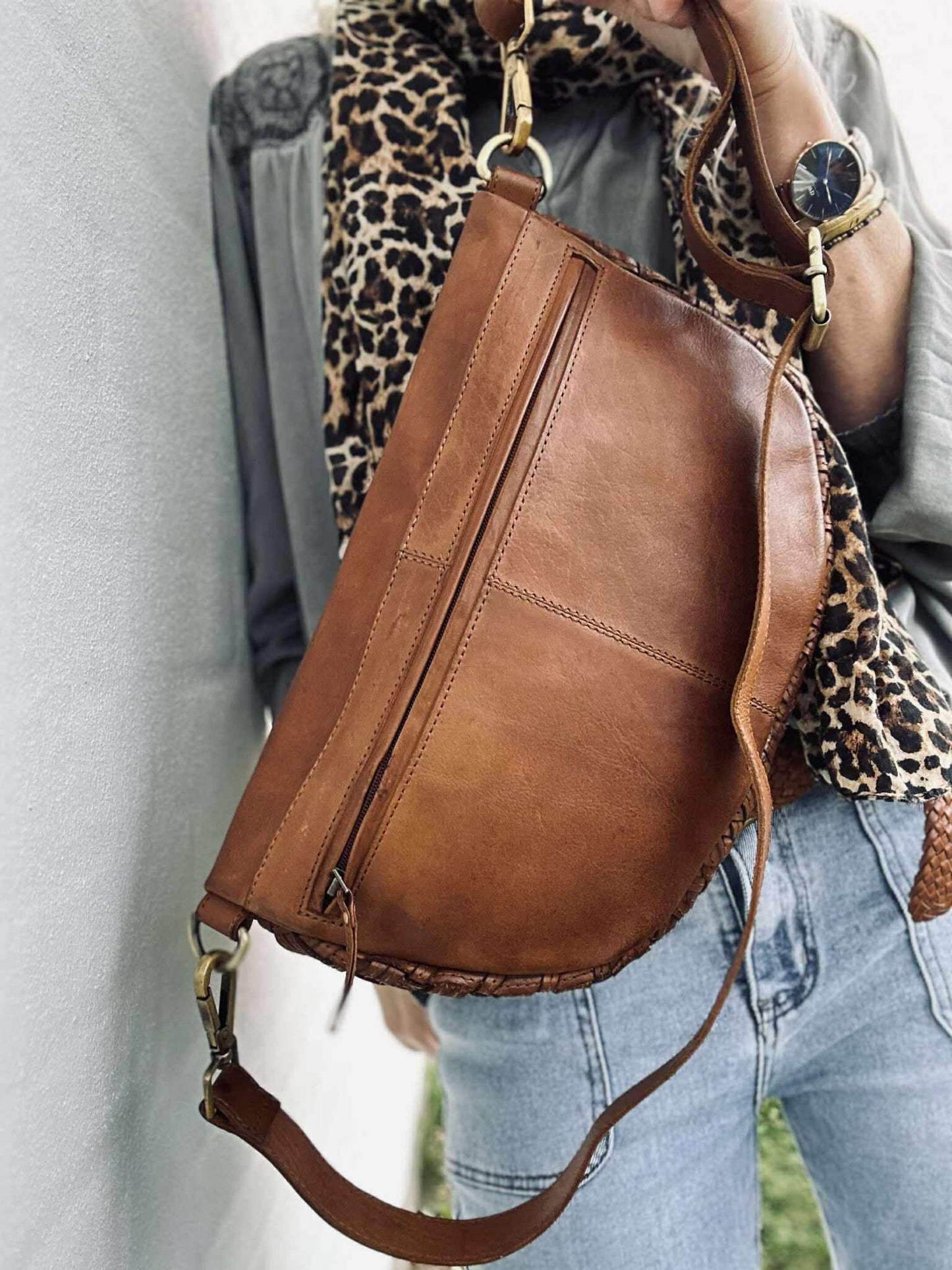 Bumbag Mika cognac