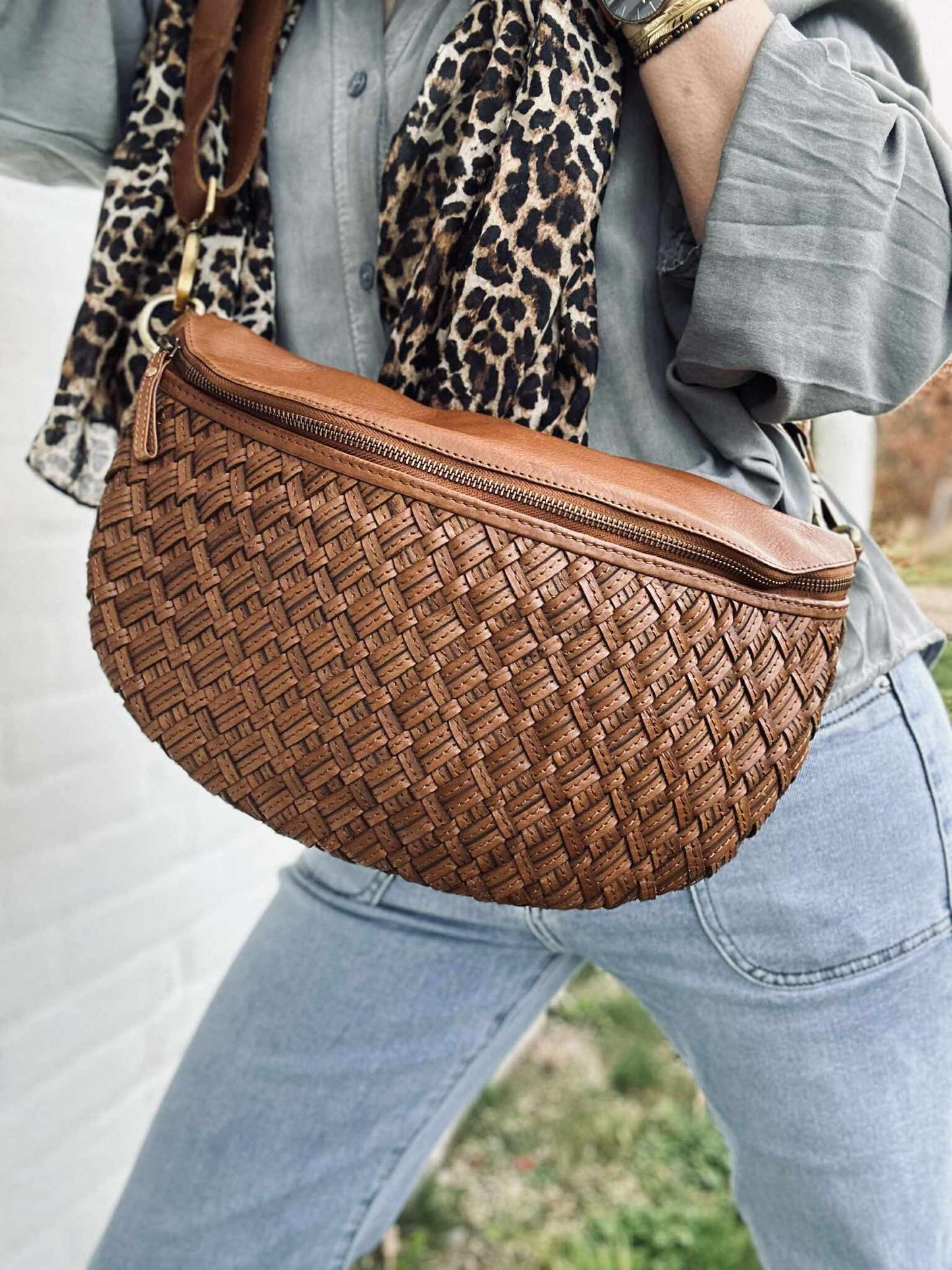 Bumbag Mika cognac