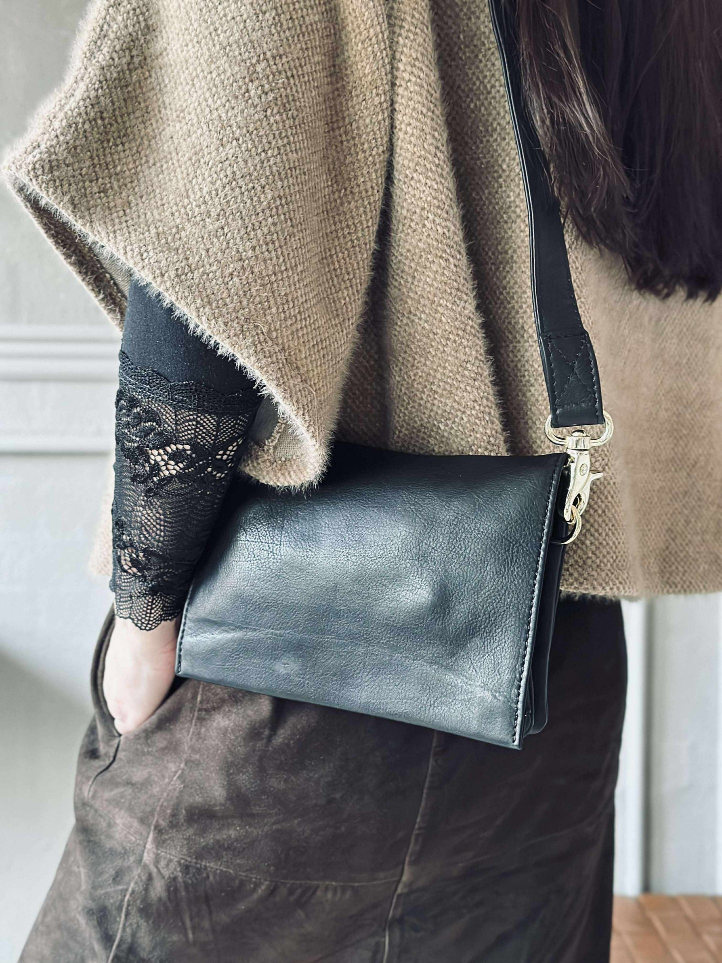 Clutch Black / gold