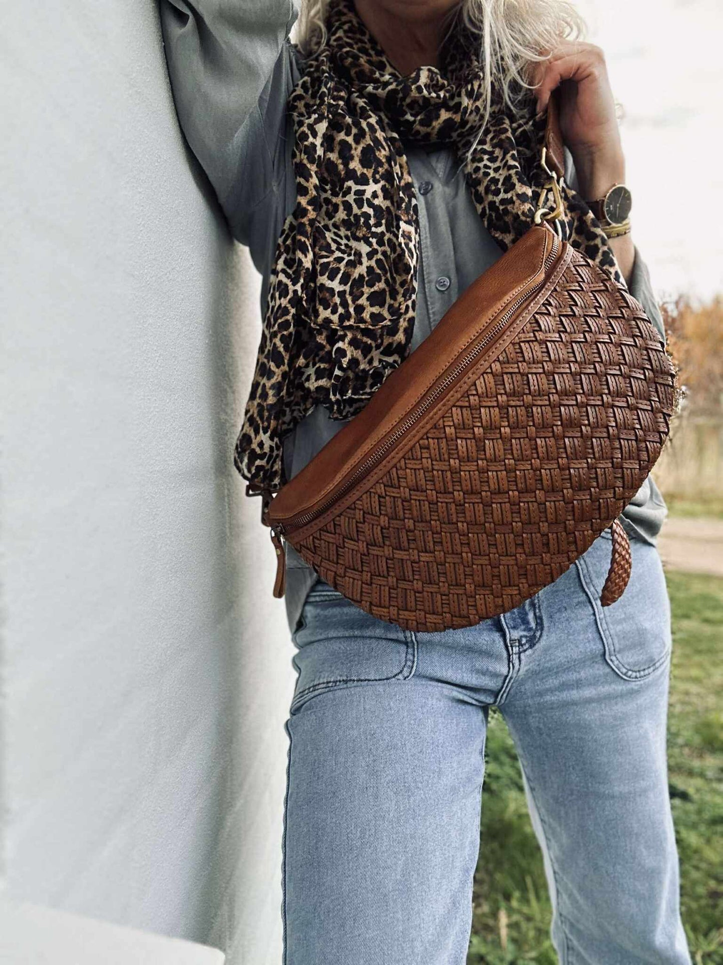 Bumbag Mika cognac