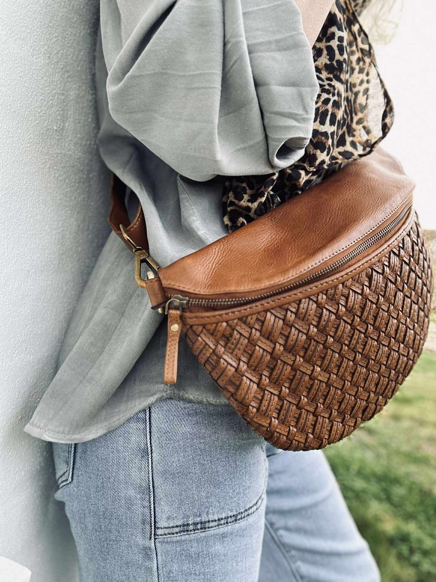 Bumbag Mika cognac