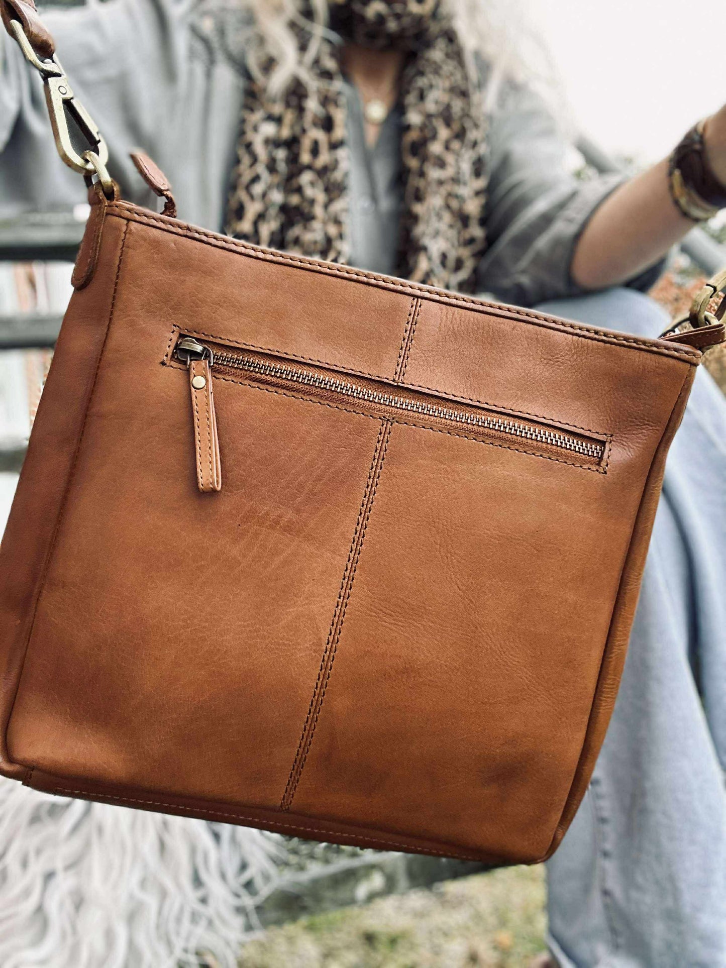Crossover Mika medium - Cognac