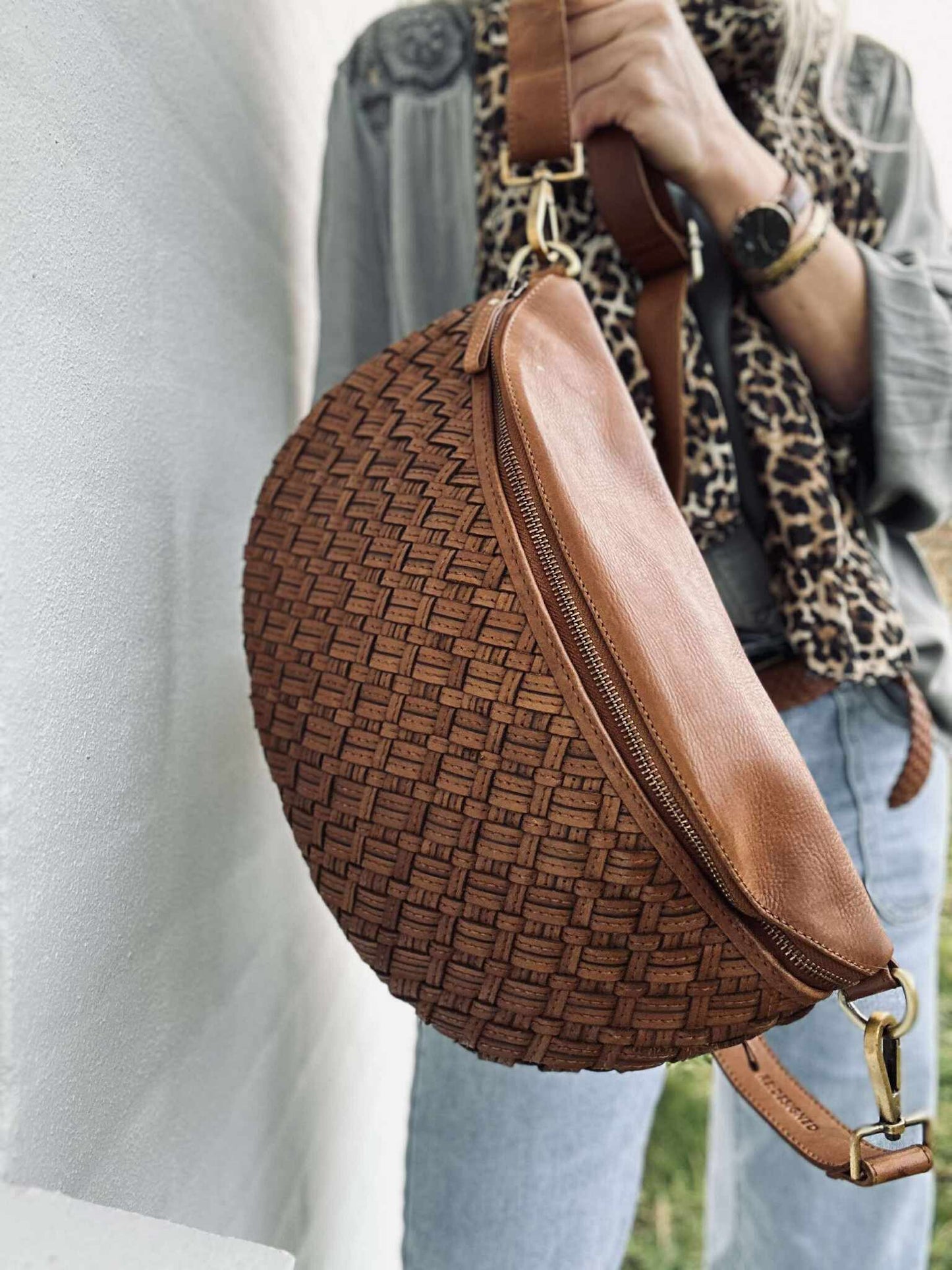 Bumbag Mika cognac