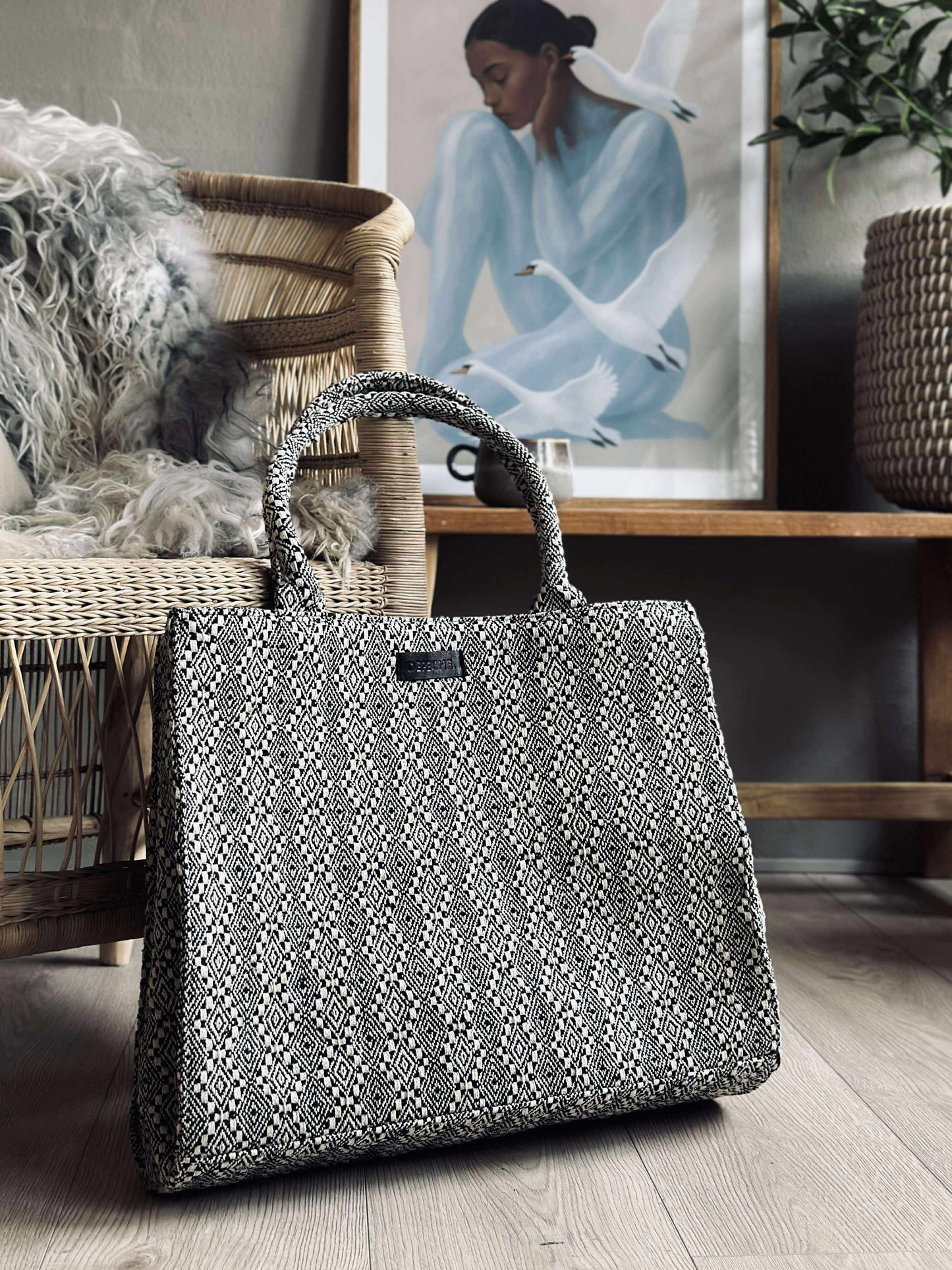 Shopper Julia - Dekoreret med eksklusivt print