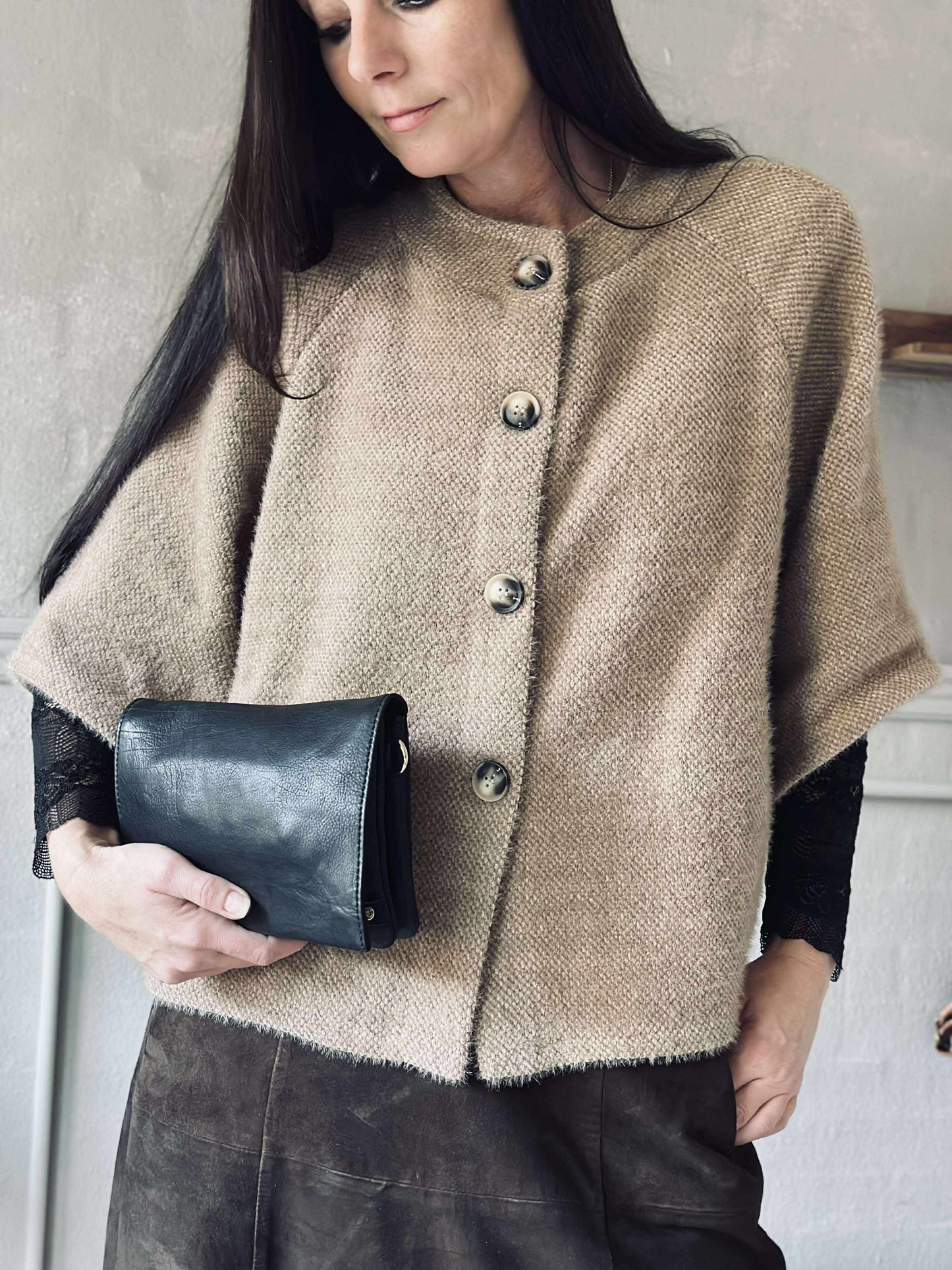 Clutch Black / gold