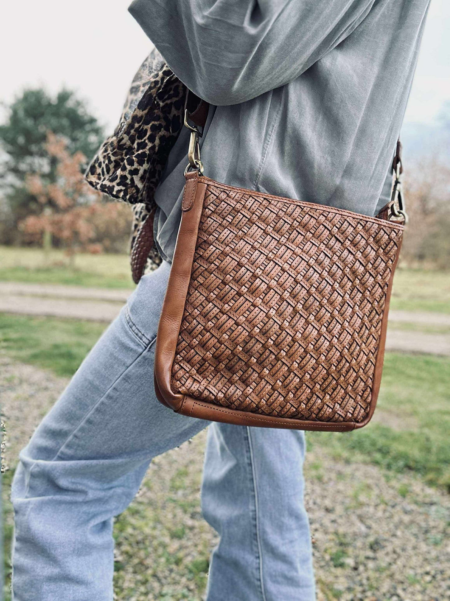 Crossover Mika medium - Cognac