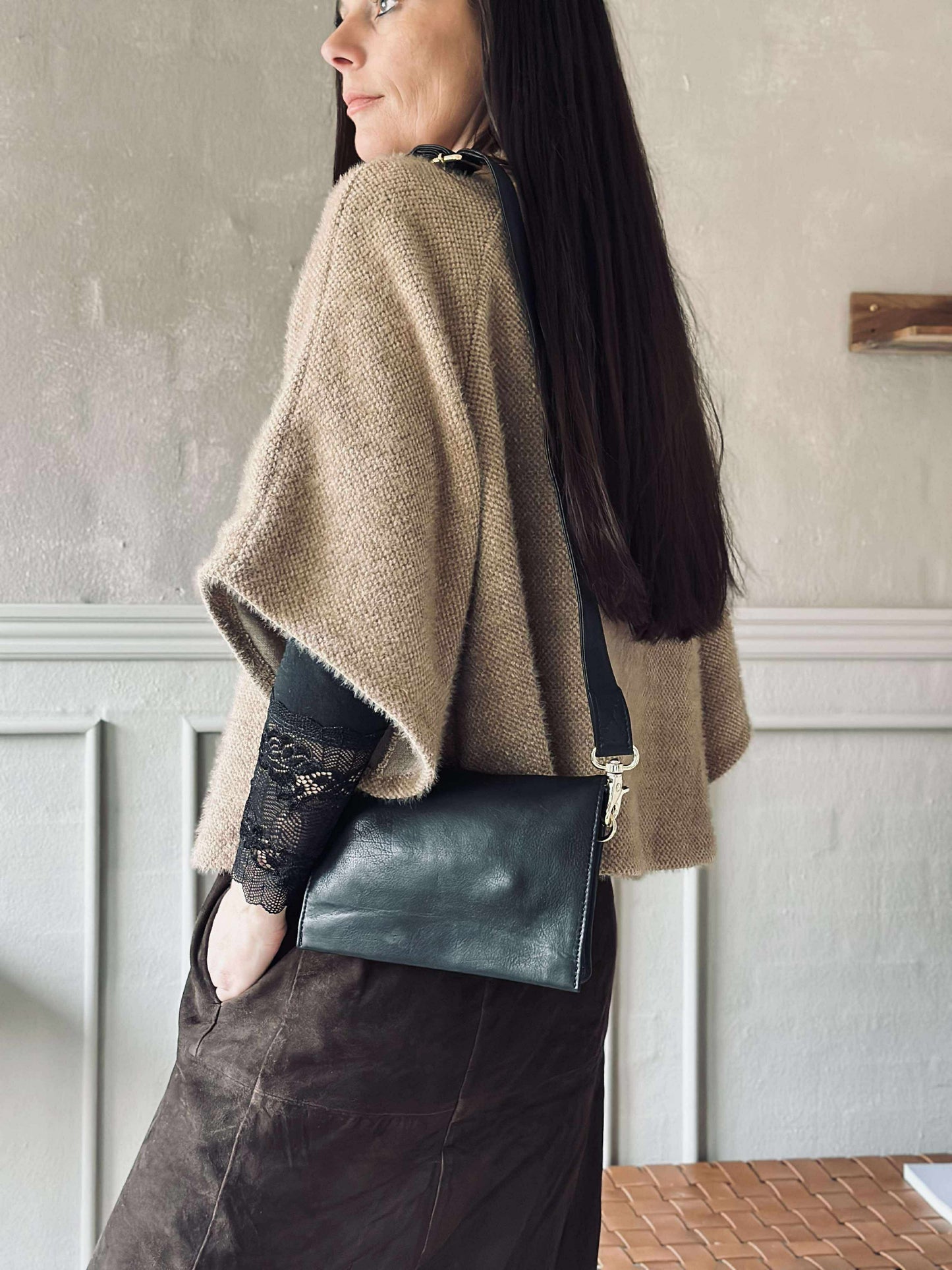 Clutch Black / gold