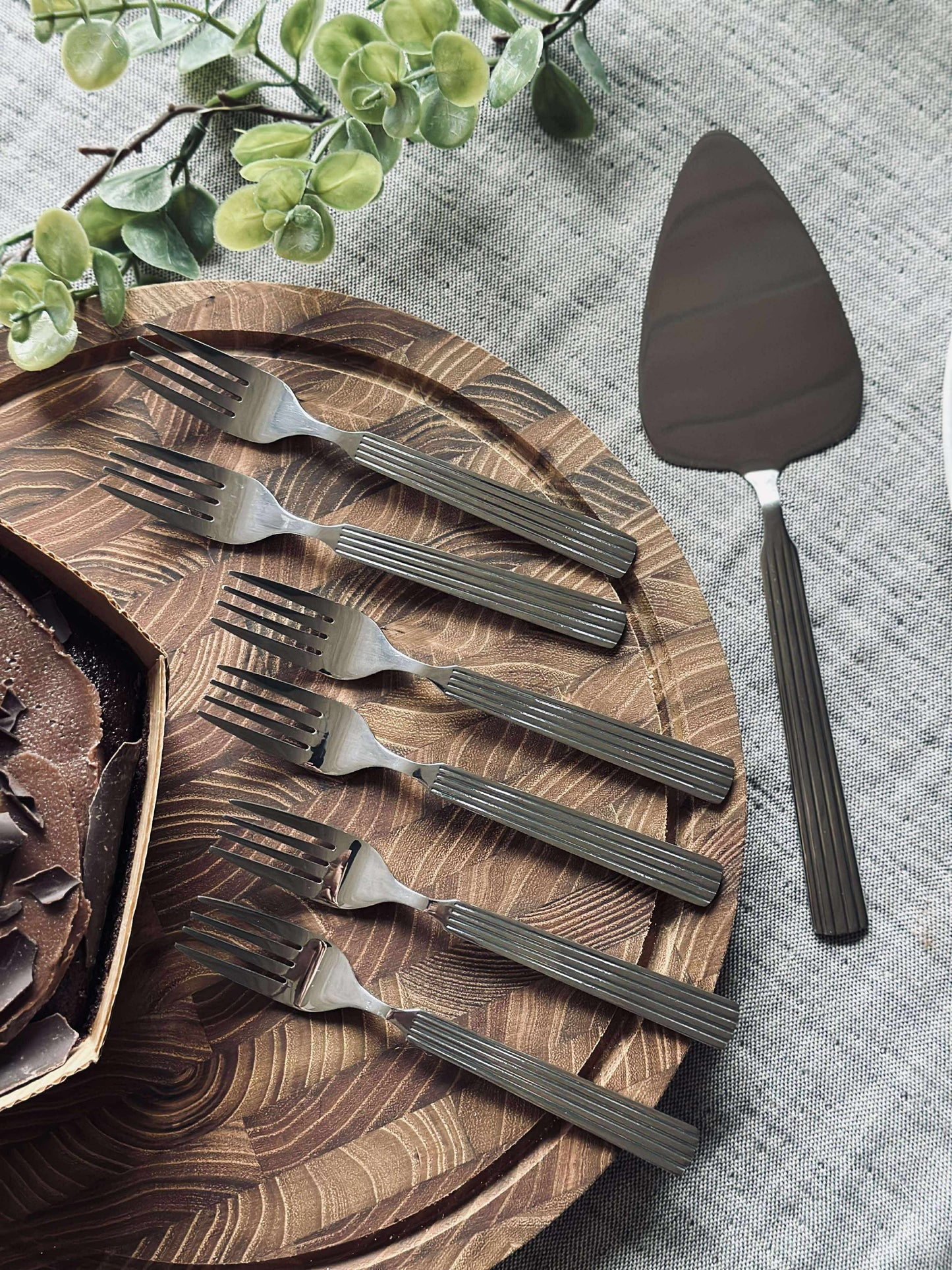 Kagesæt Ester - Rustfrit stål