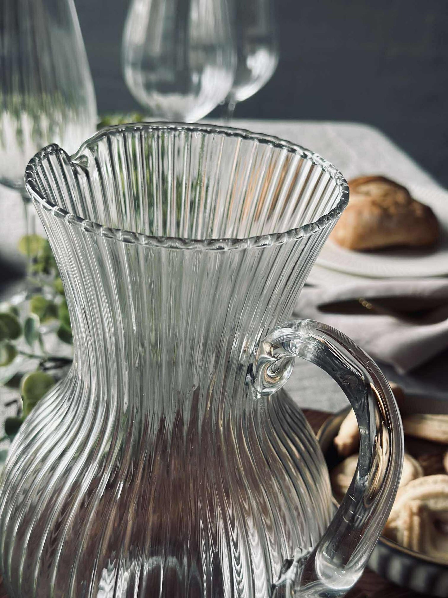Kande i klar glas
