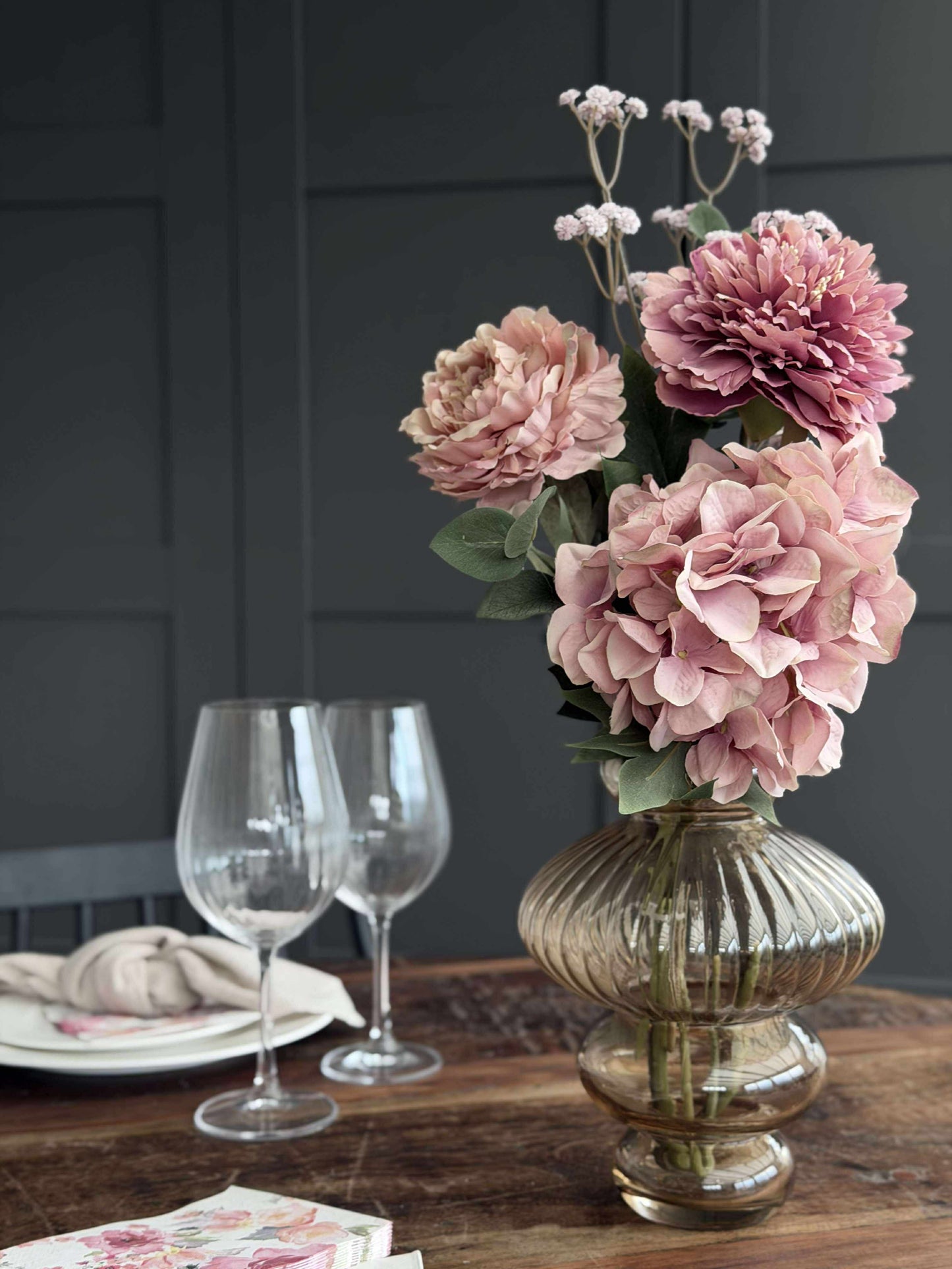 Buket - Hortensia pink