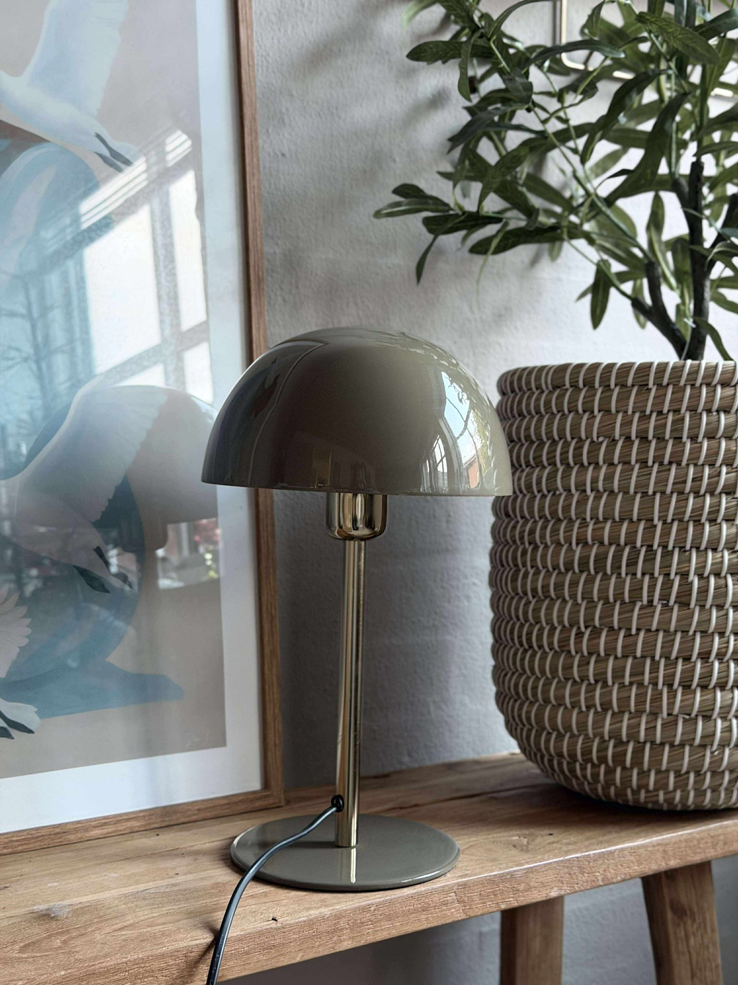 Bordlampe Oliven