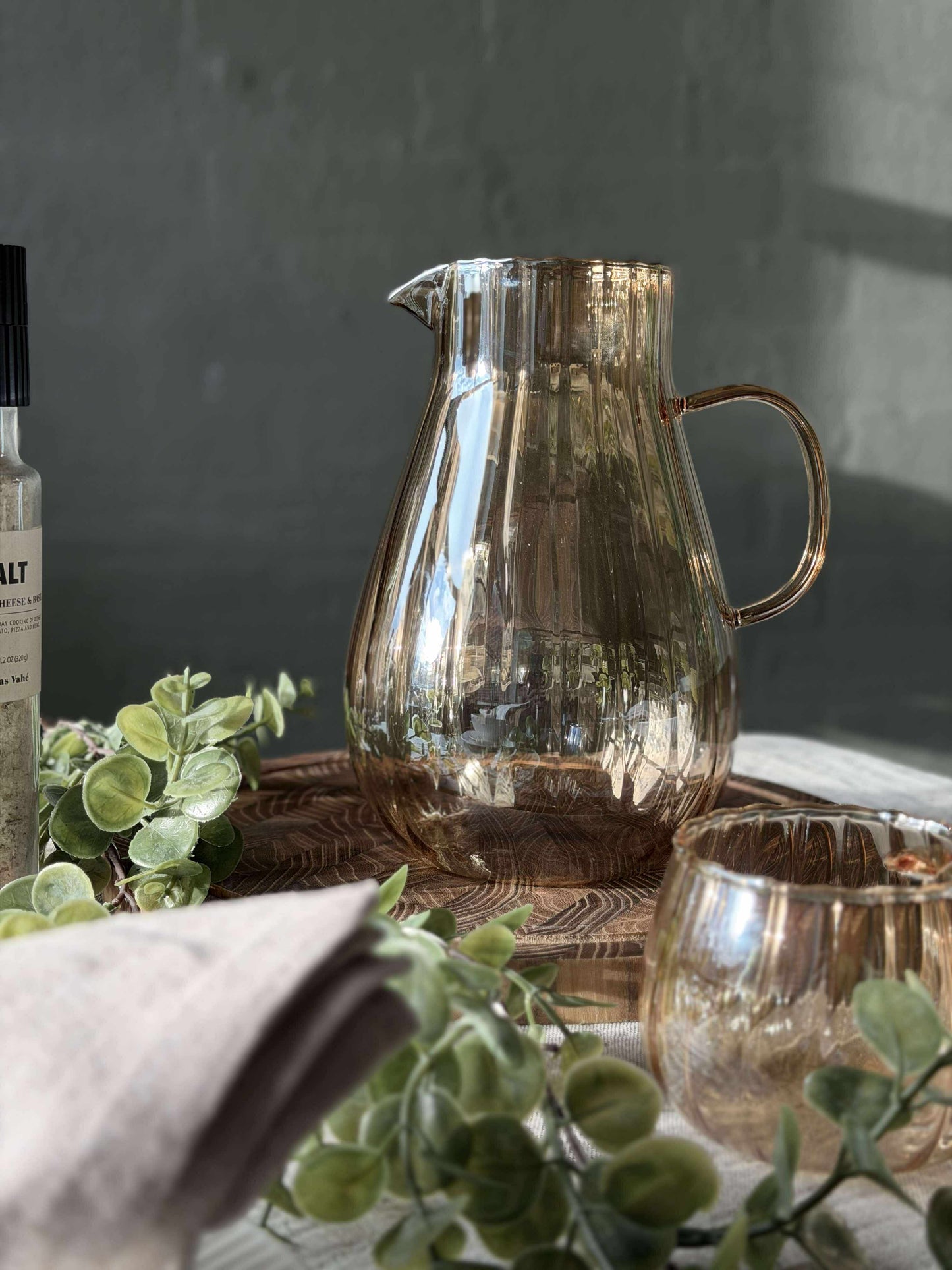 Glaskande med riller