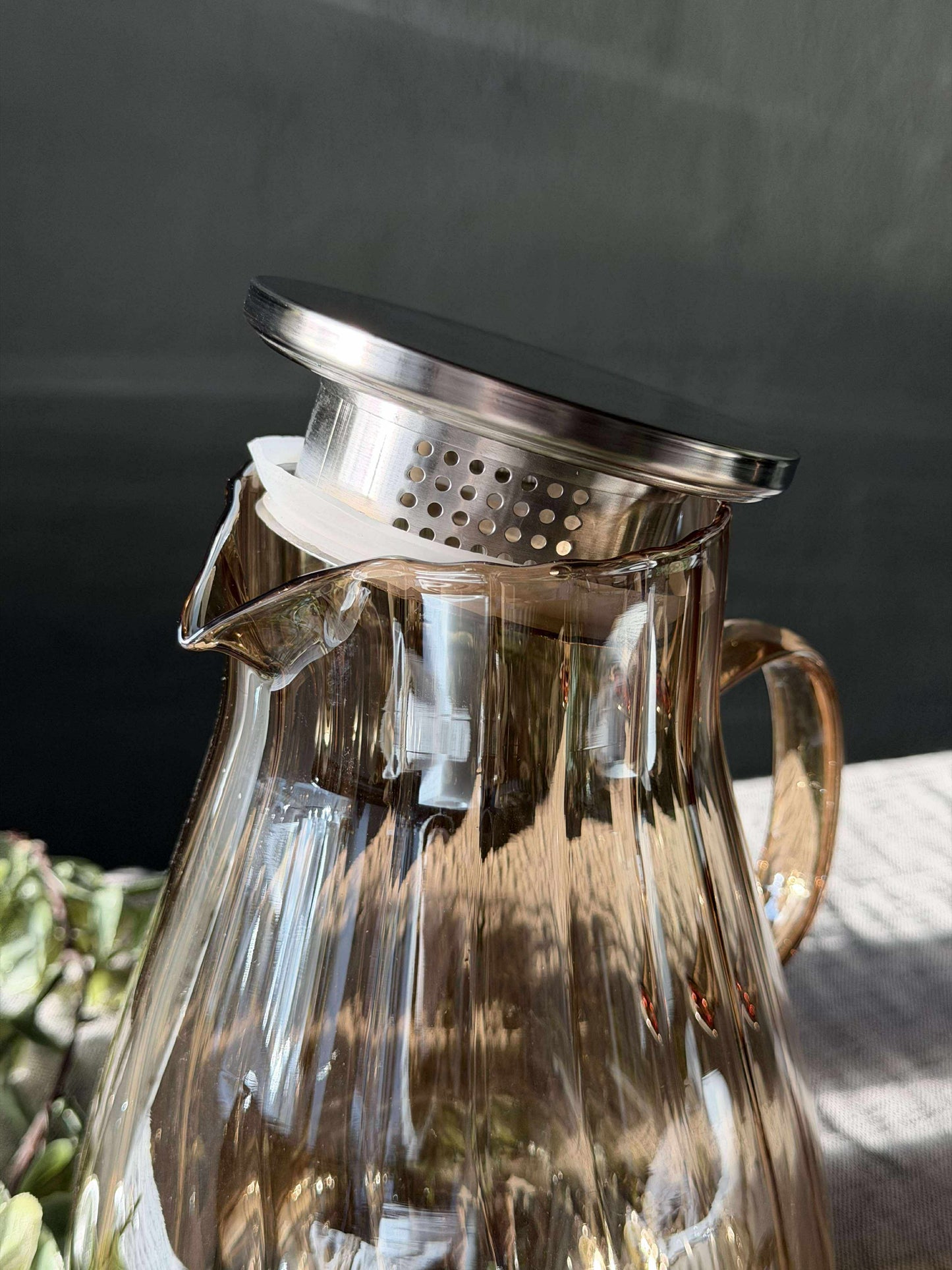 Glaskande med riller