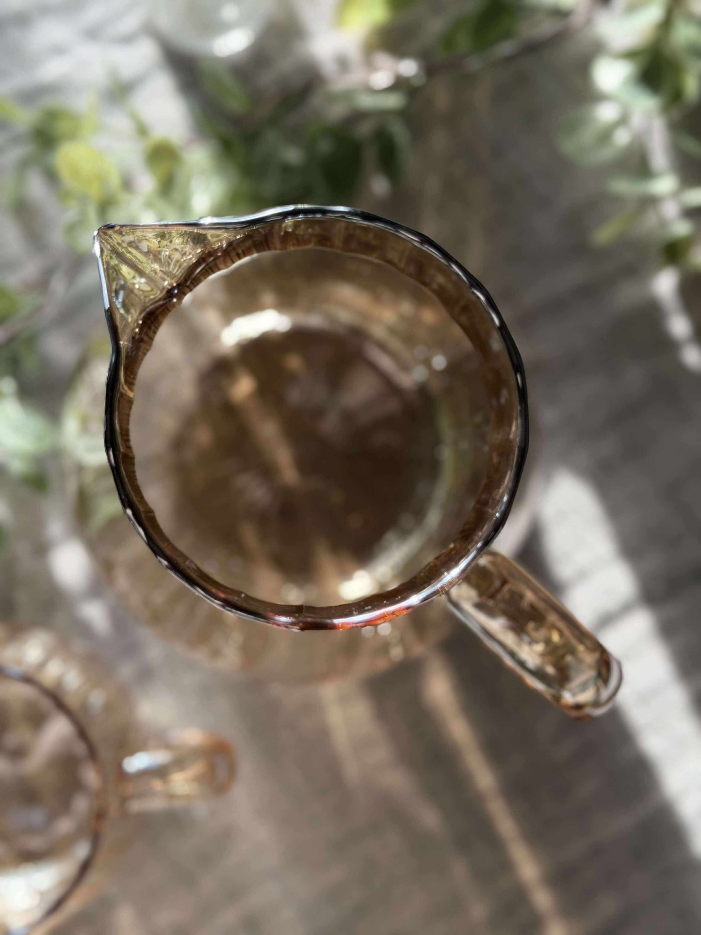 Glaskande med riller