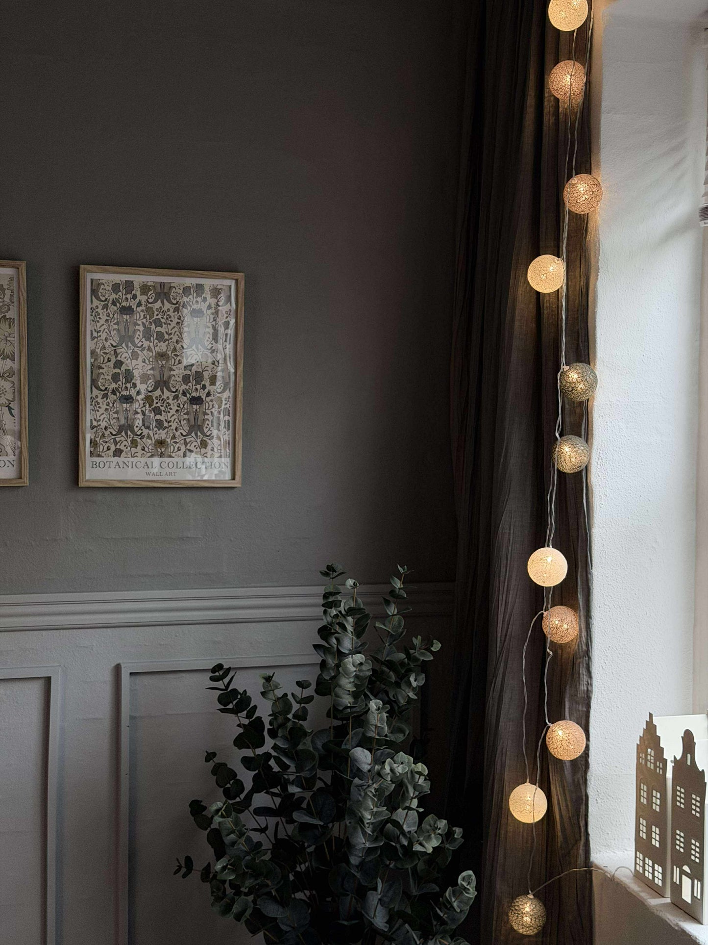 Lyskæde Raffia