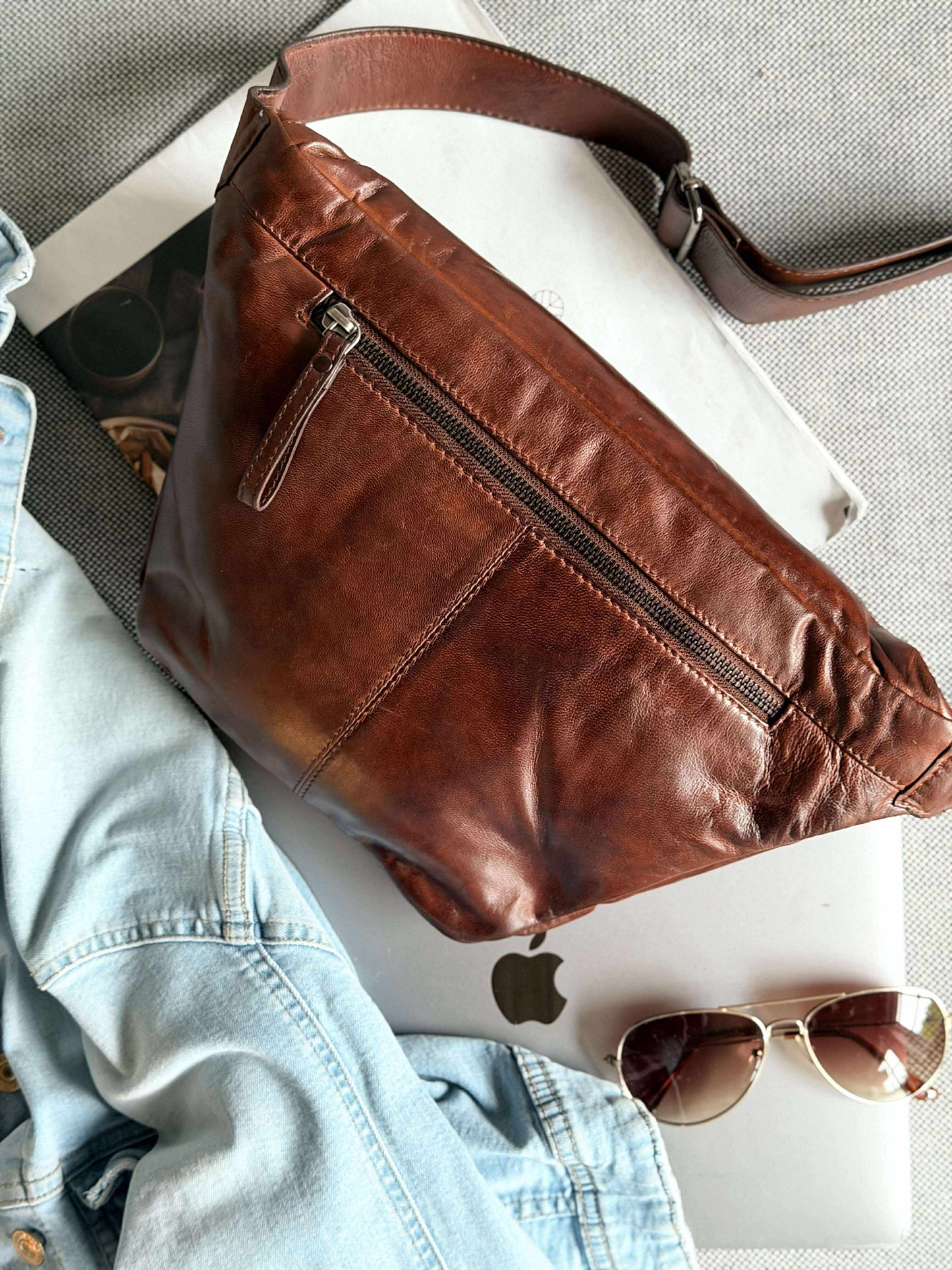 Bumbag Olivia Dark Cognac