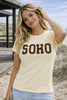 T-shirt SOHO - Yellow / Moro