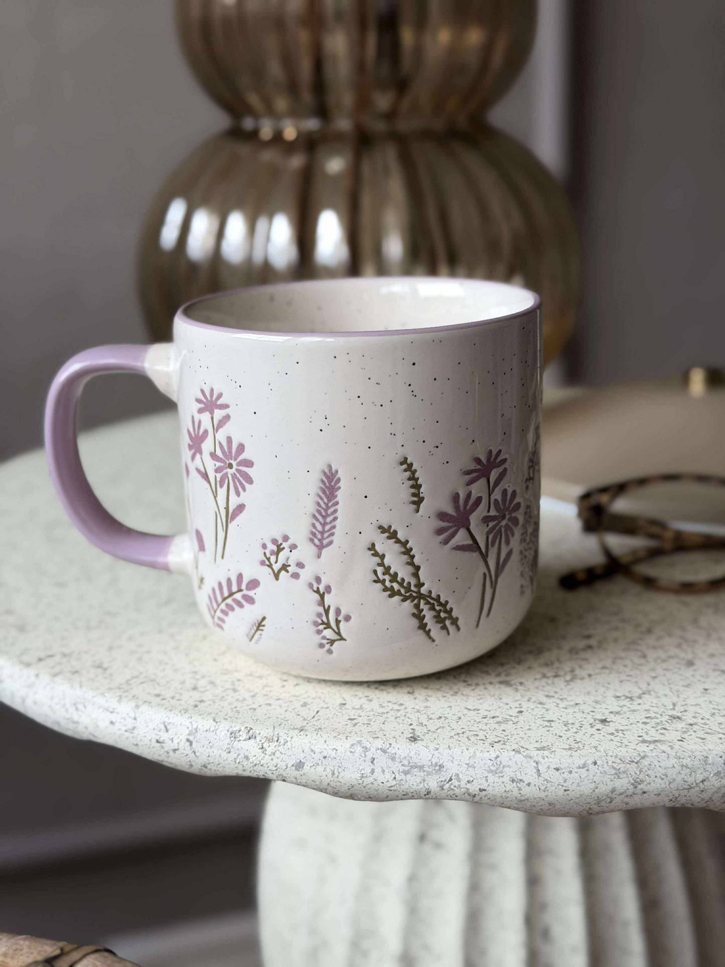 Krus med blomster  - MIX