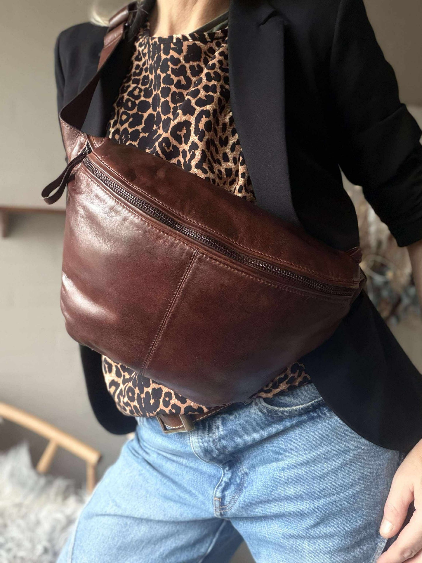 Bumbag Olivia Dark Cognac