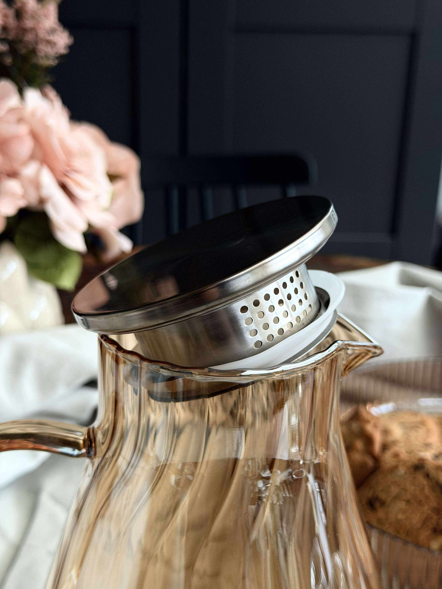 Glaskande med riller