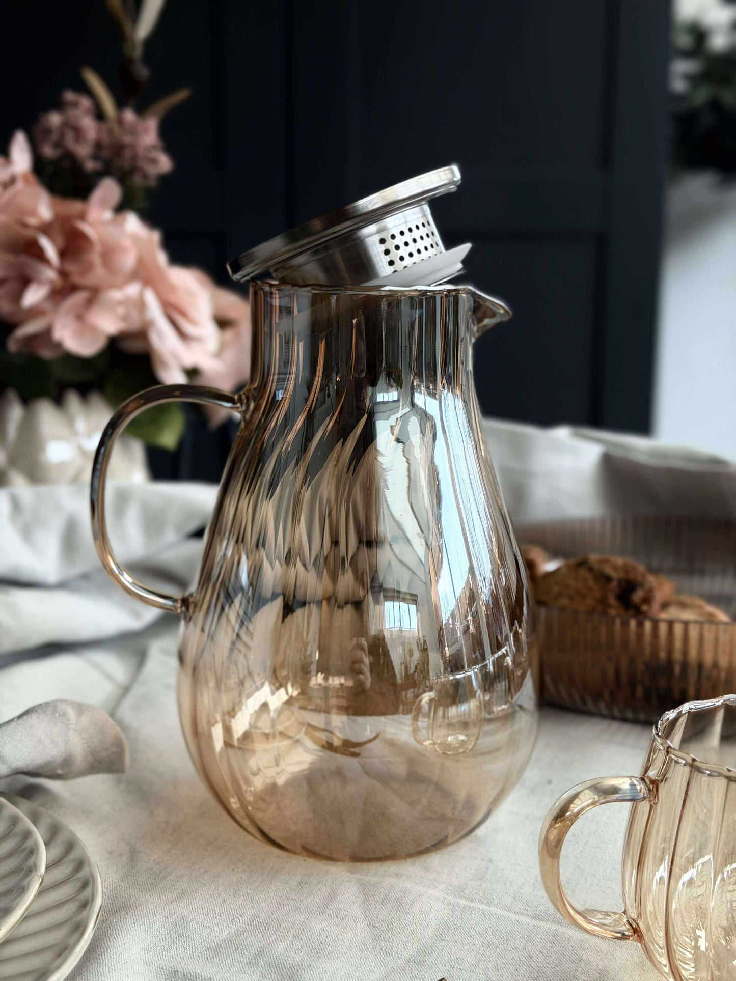 Glaskande med riller