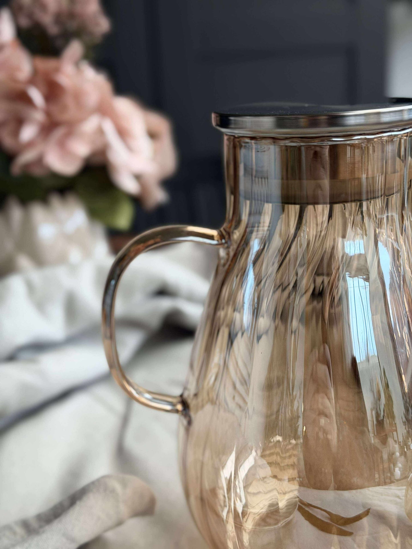 Glaskande med riller