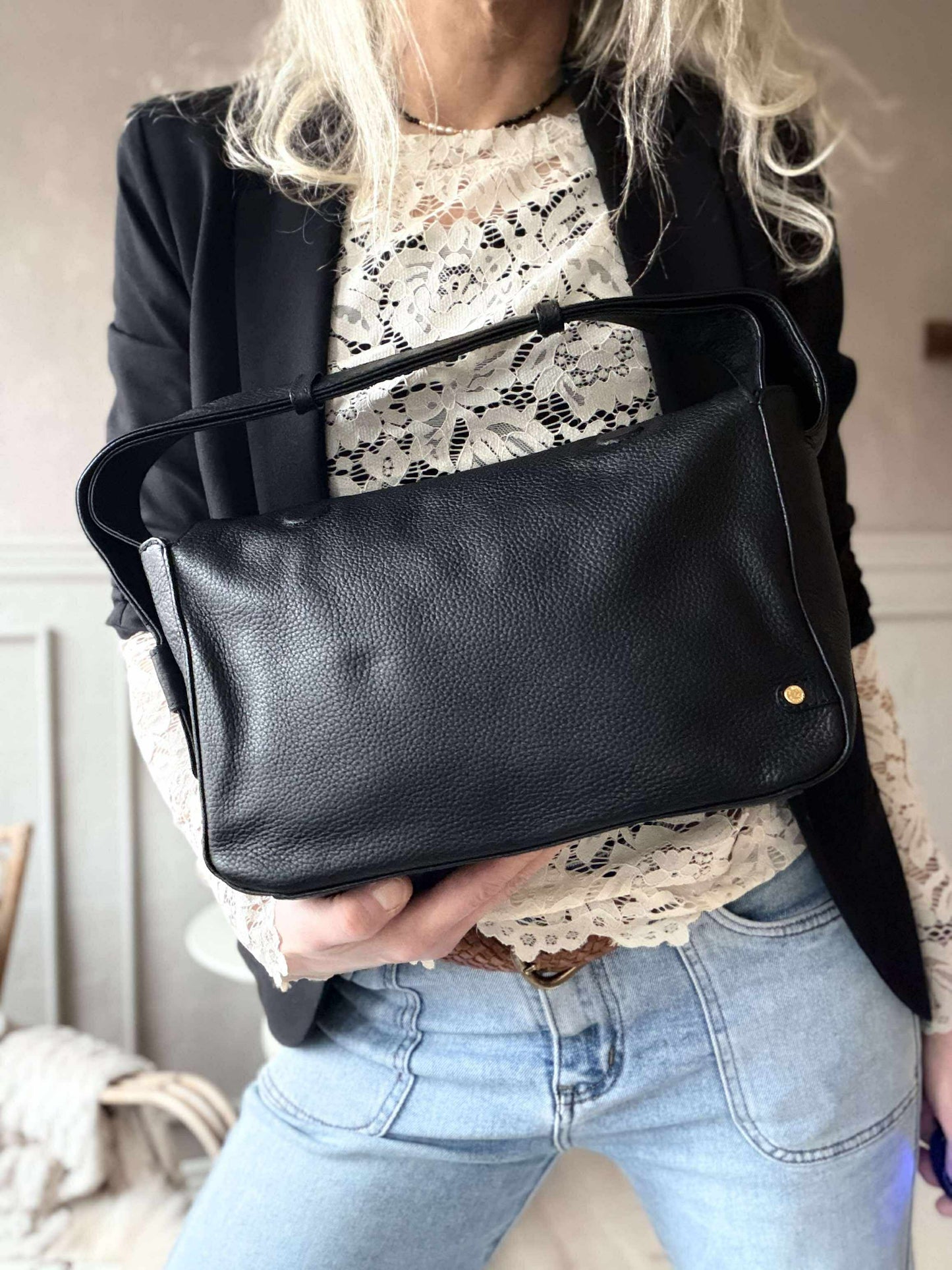 Skuldertaske Dalia - Black