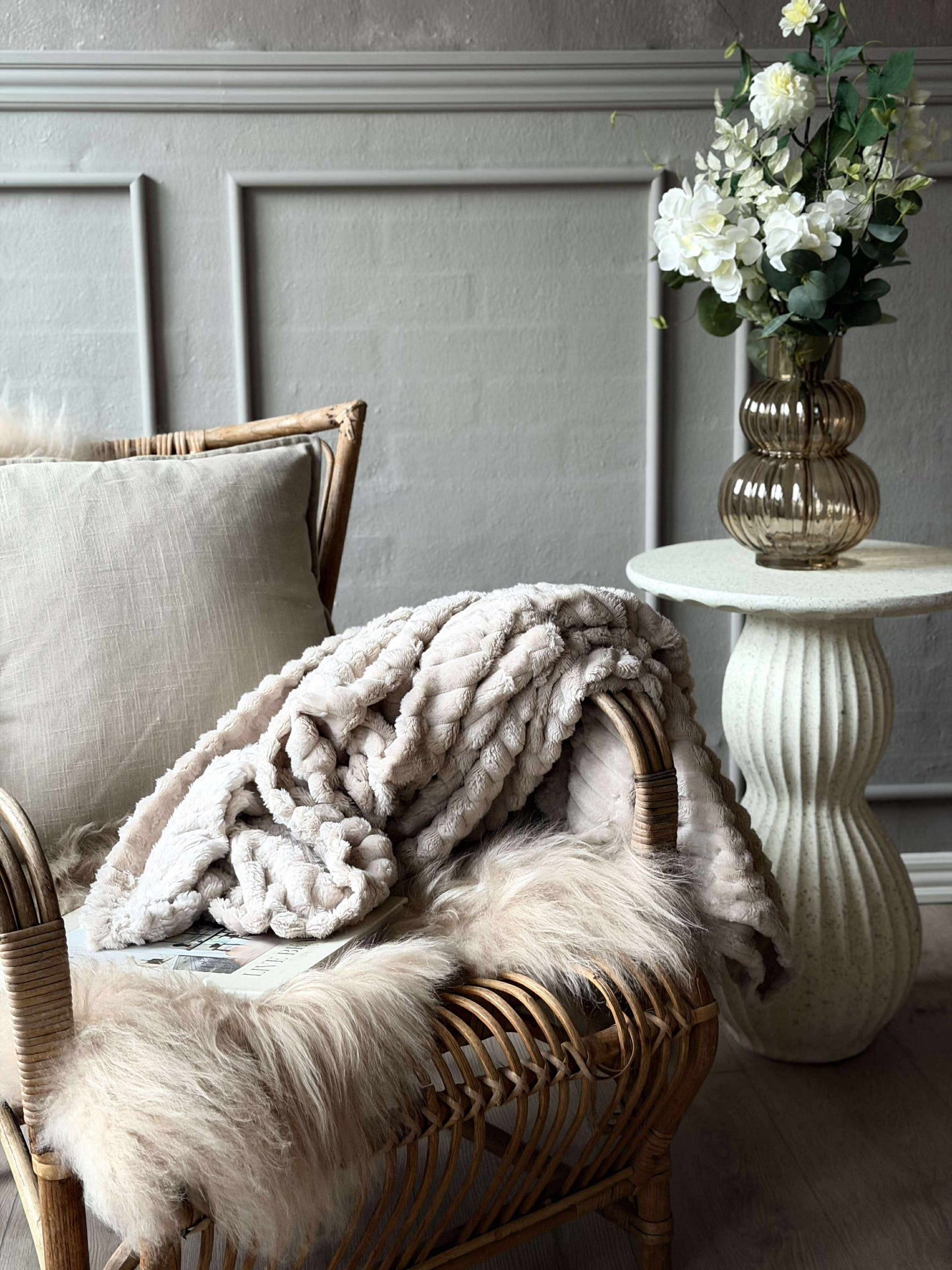 Plaid SUPER SOFT - Sand