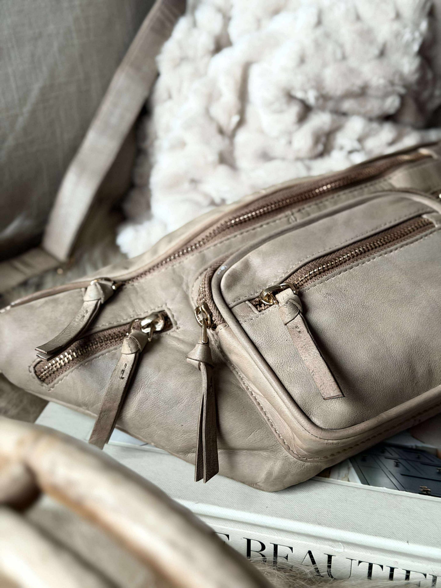 Bumbag – VINTAGE beige