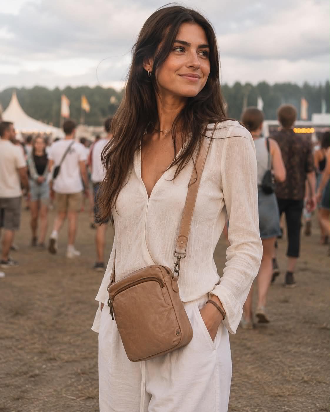 Crossbody MIKA – Camel