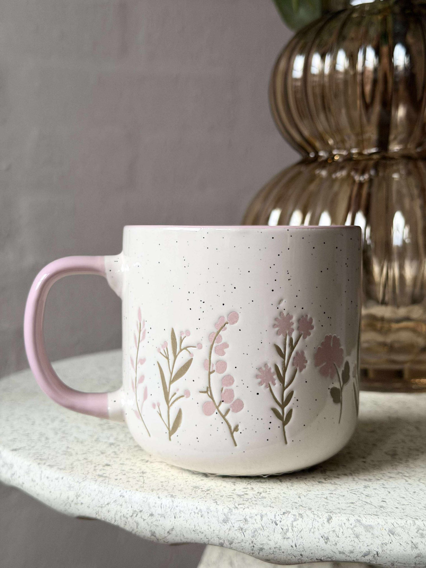 Krus med blomster  - MIX