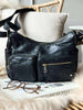 Skuldertaske Sienna - Black gold