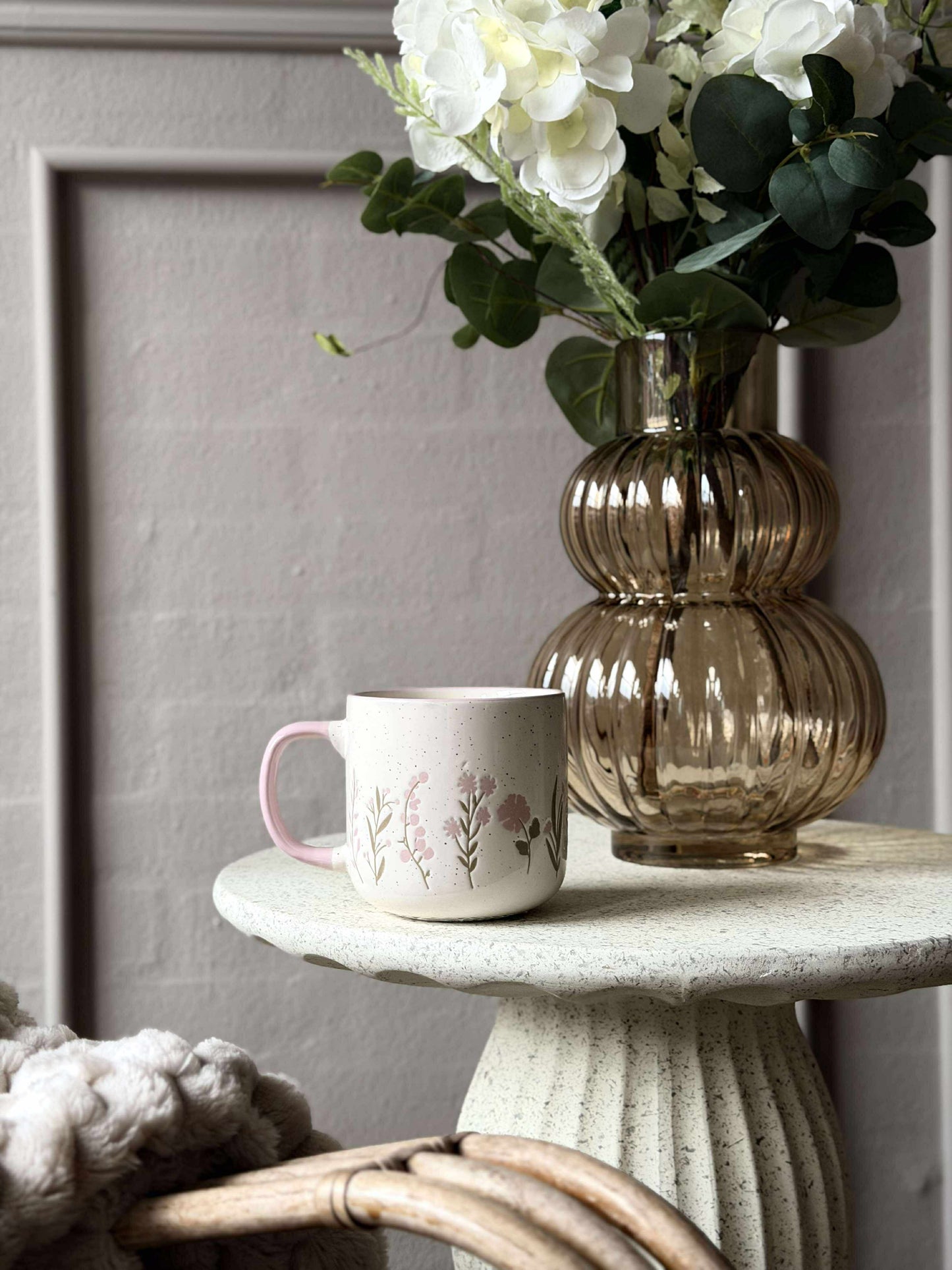 Krus med blomster  - MIX