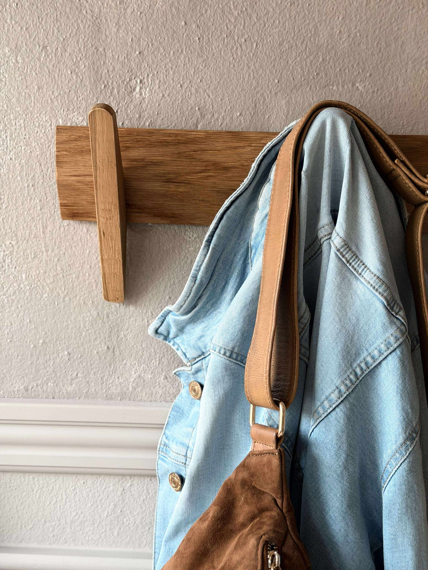 Knagerække - Eg 5 hooks