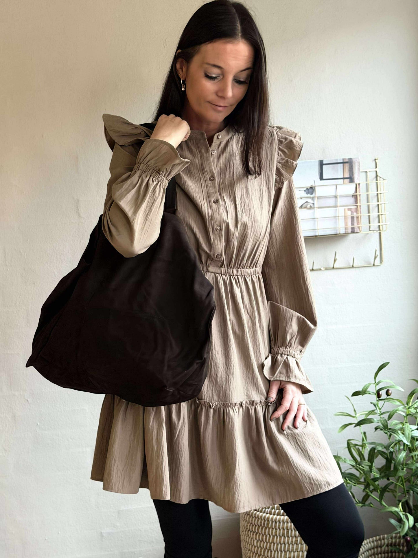 Shopper Julia Ruskind - Dark coffee