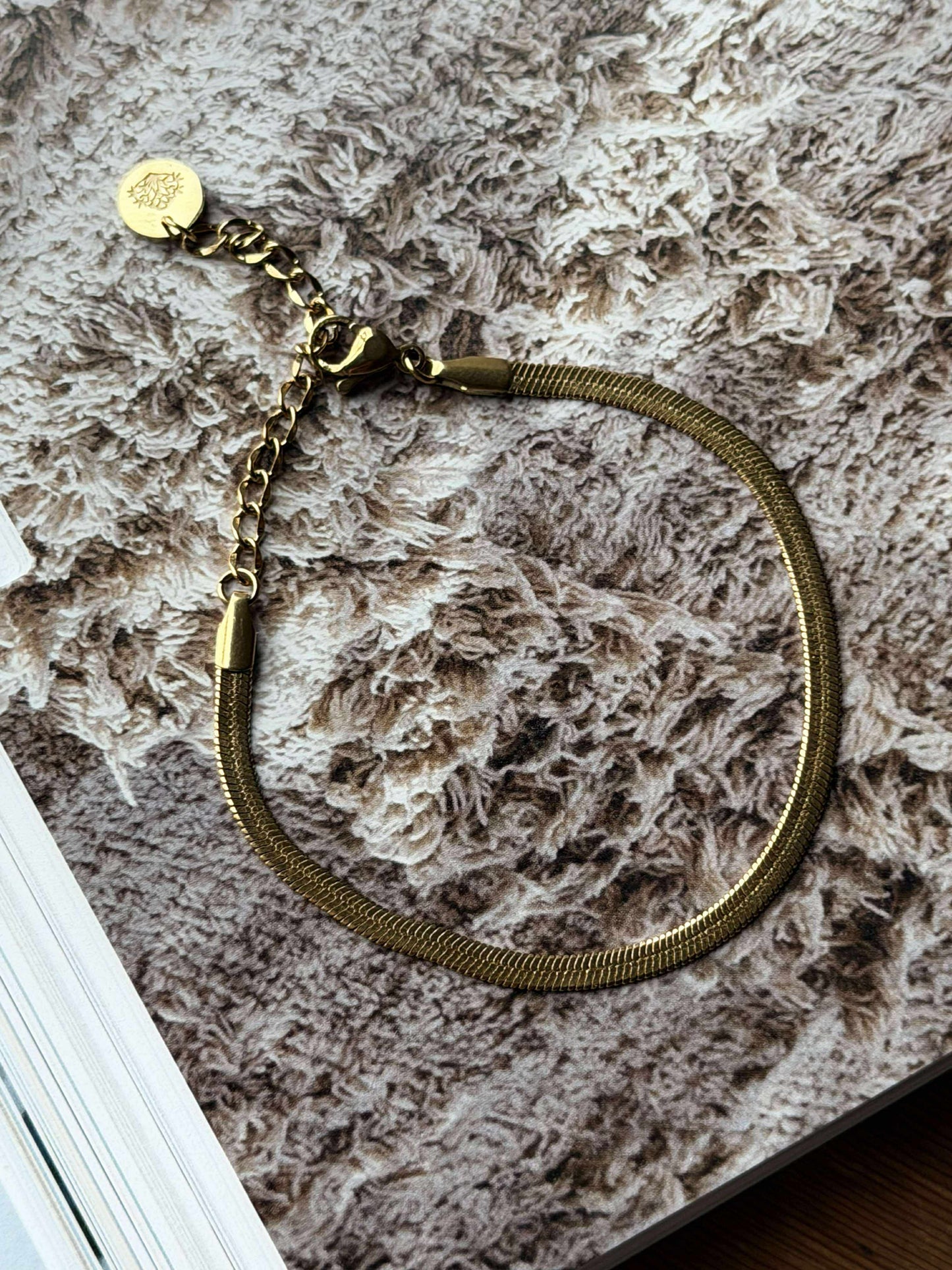 Armbånd Mira - guldbelagt