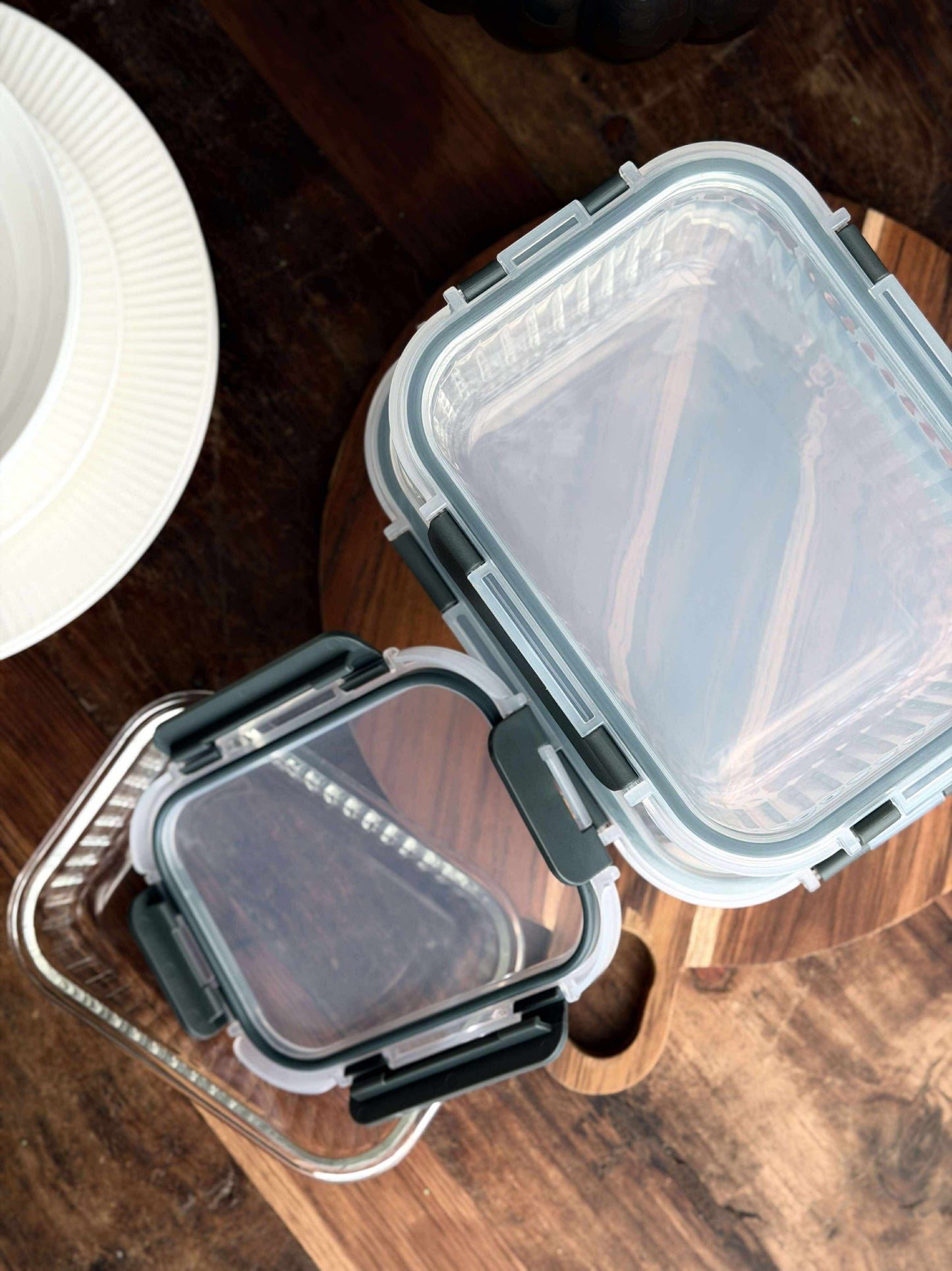 Madopbevaring i glas - 3 stk