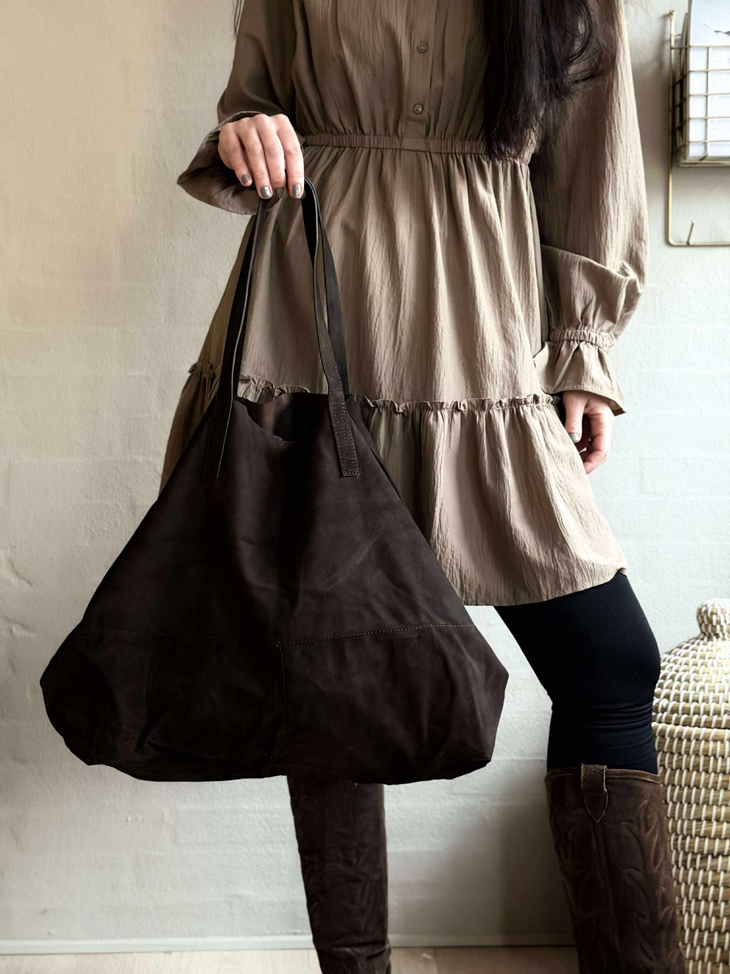 Shopper Julia Ruskind - Dark coffee