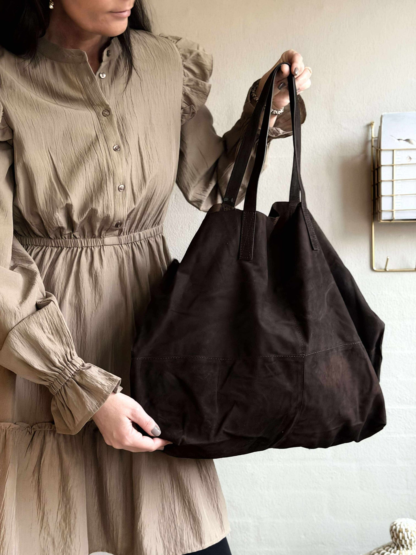 Shopper Julia Ruskind - Dark coffee