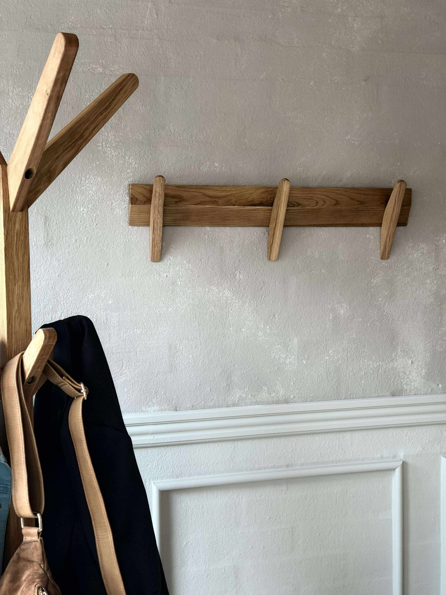 Knagerække - Eg 3 hooks