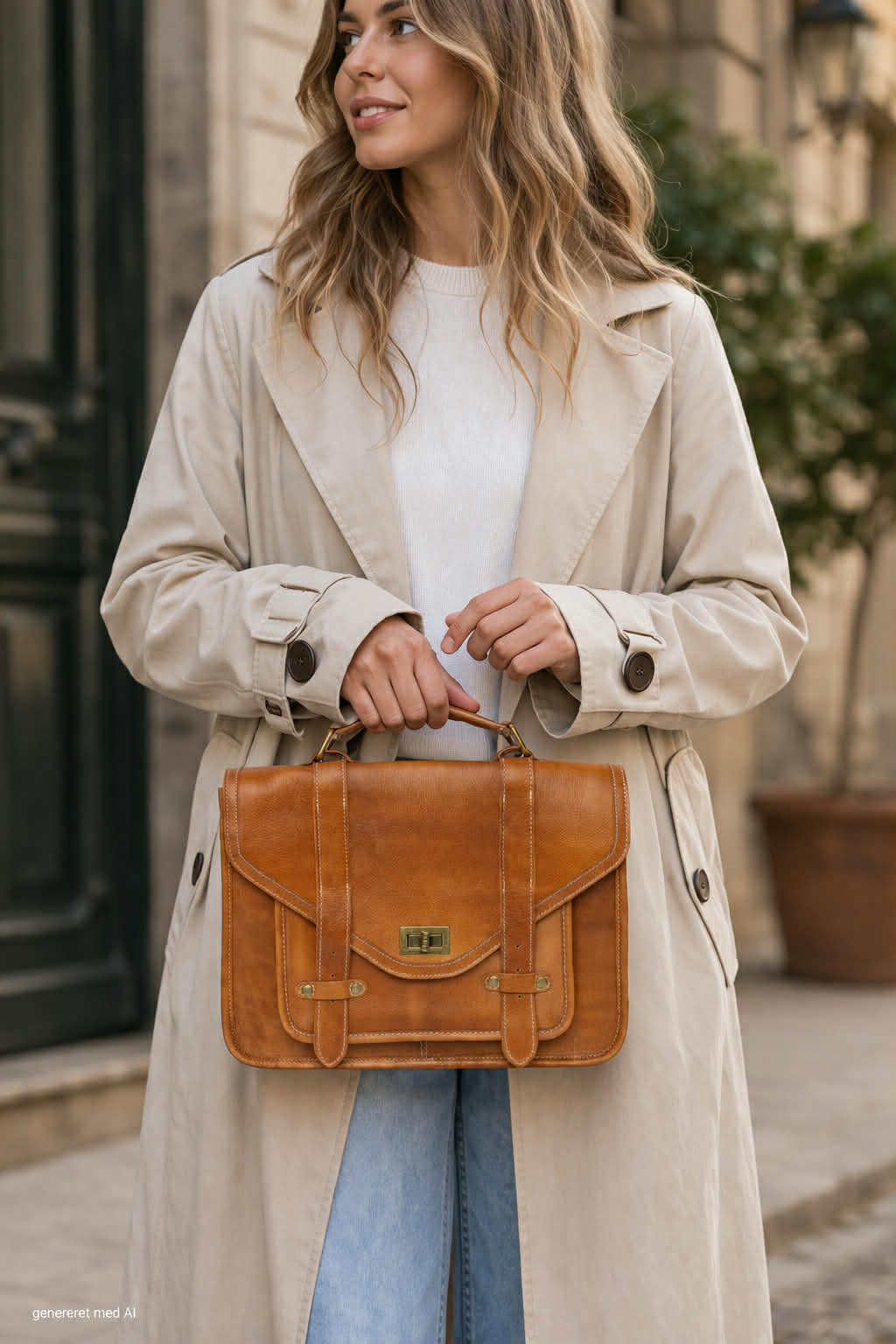 Taske Hallie – Cognac