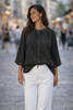 Skjorte bluse Victoria - Stone grey