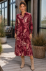 Kjole Moss Bordeaux