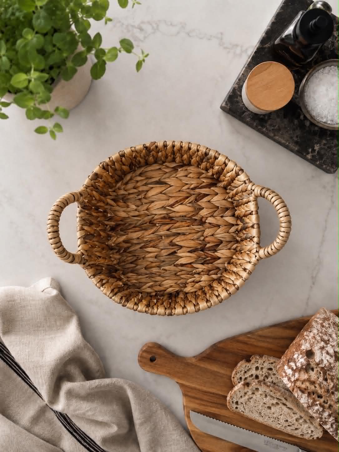 Brødbakke medium - Vandhyacint